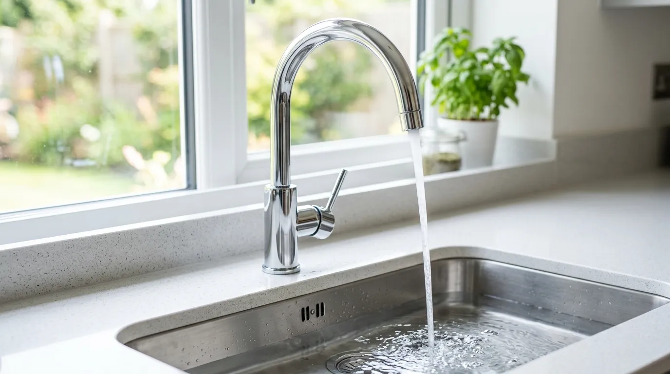 Local Plumbing Master Pros same day plumber fixing a faucet in Bridgeport, PA